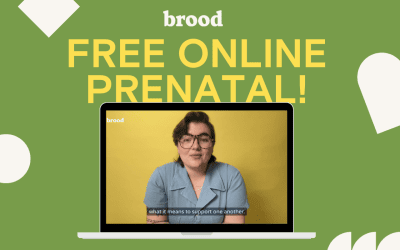Why You Should Take Brood’s FREE Online Prenatal Class