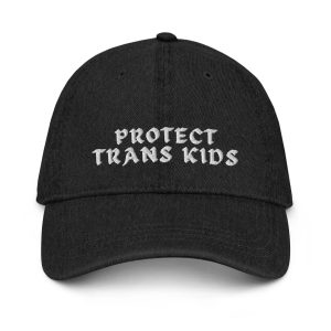 Protect Trans Kids Denim “Daddy” Hat